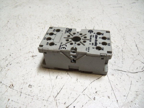 ALLEN BRADLEY 700-HN100 RELAY SOCKET SER. C UNMP