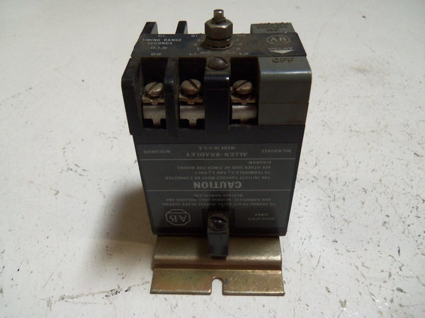 ALLEN BRADLEY 852S-NSA SER. F SOLID STATE TIMING RELAY UNMP