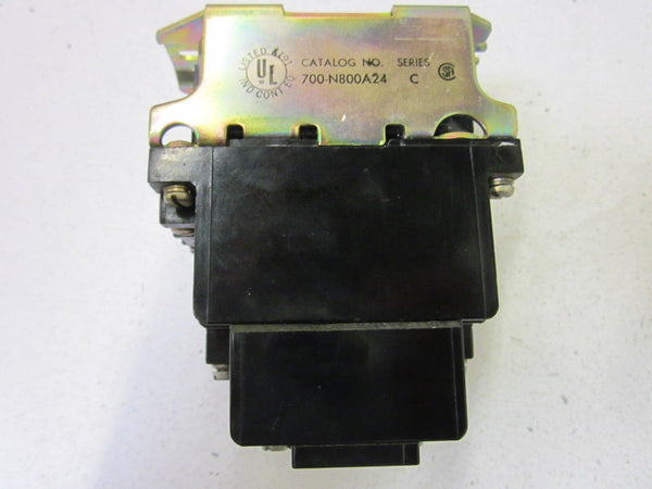 ALLEN BRADLEY 700-N800A24 SER. C CONTROL RELAY UNMP