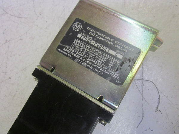 ALLEN BRADLEY 700DC-P600Z1 SER A CONTROL RELAY 115-125V UNMP