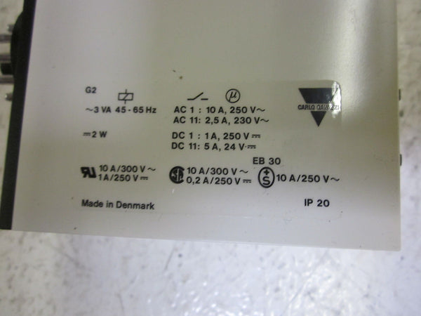 CARLO GAVAZZI ST 119 115 TEMPERATURE LEVEL RELAY 115V UNMP