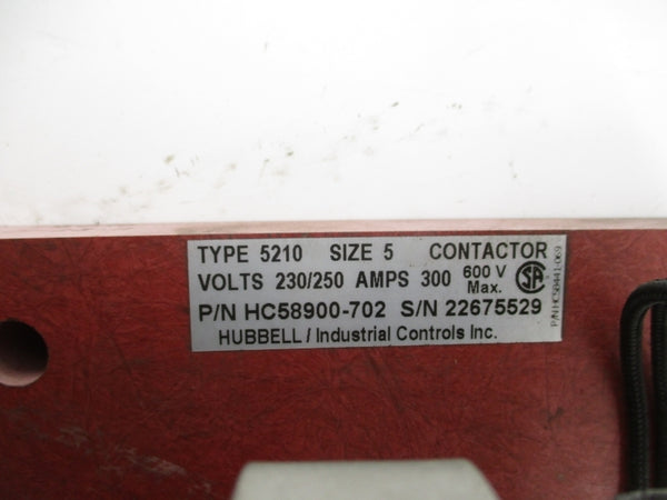 HUBBELL HC58900-702 275VDC 300A NSNP
