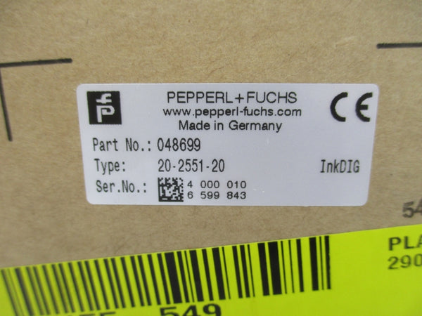 PEPPERL+FUCHS 048699 20-2551-20 10-30V NSMP