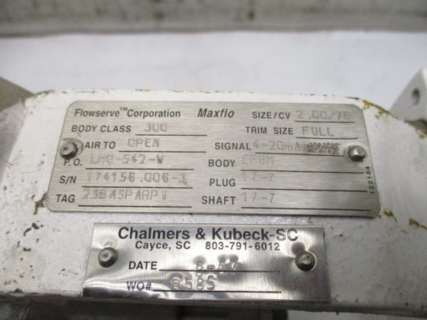 FLOWSERVE BODY 300 SIZE 2.00 238ASPARPV 2" UNMP