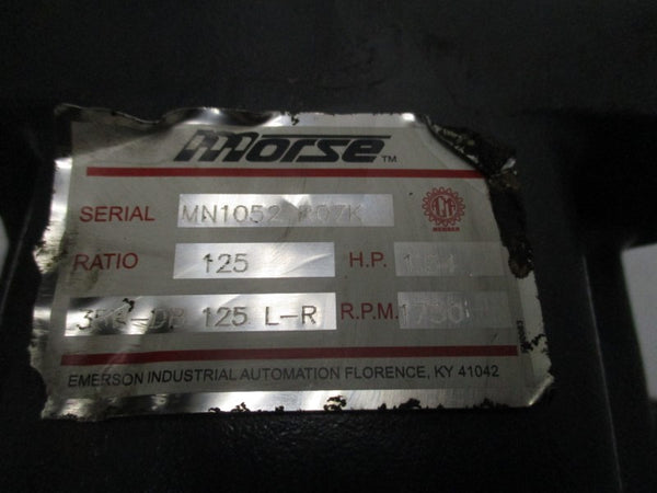 MORSE 35W-DB125L-R UNMP