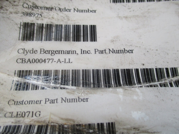 CLYDE BERGMANN CBA000477-A-LL UNMP