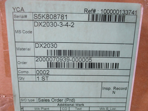 YOKOGAWA DX2030-3-4-2 100-240VAC NSMP