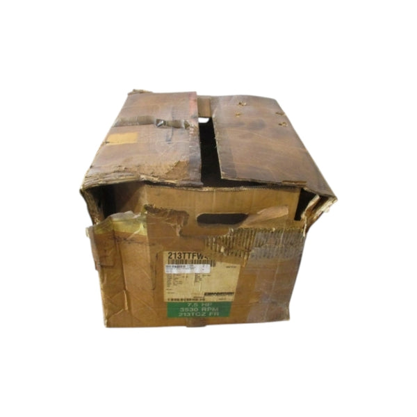 MARATHON ELECTRIC JVE 213TTFW4013BB L 7.5 HP  213TCZ 035185 208-220/440V 20-19.2/9.6A NSMP