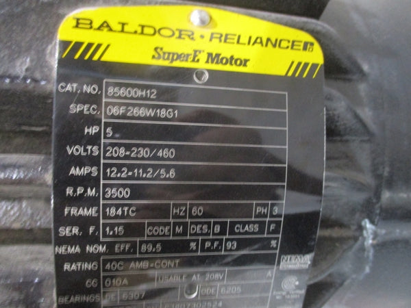 GRUNDFOSS A96523751P118340001 CRN15-02 A-FGJ-G-V-HQQV 208-230/460V 12.2-11.2/5.6A 363/194PSI NSNP