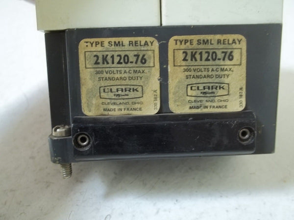 CLARK CONTROL 2K210-76 TYPE SML RELAY UNMP