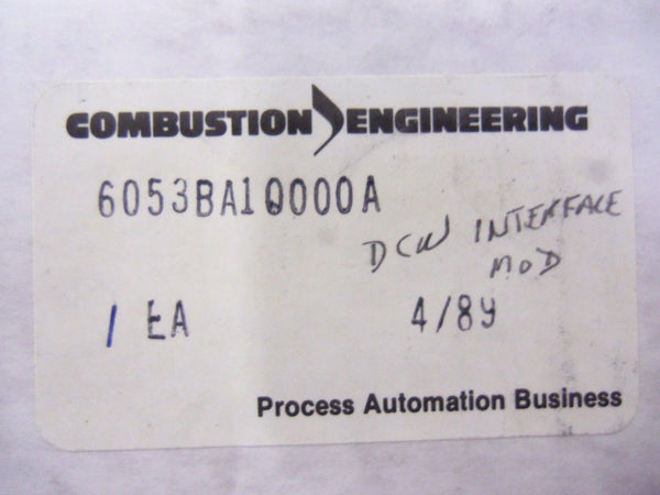 COMBUSTION ENGINEERING 6053BA10000A RELAY BOARD NSMP