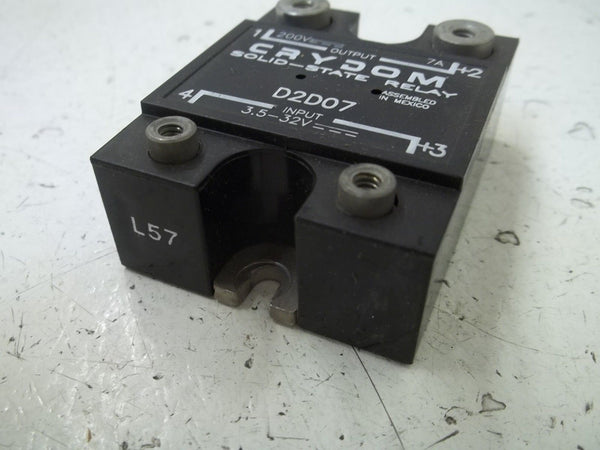 CRYDOM D2D07 SOLID STATE RELAY UNMP