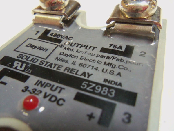 DAYTON 5Z983 SOLID STATE RELAY UNMP
