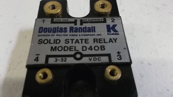 DOUGLAS RANDALL SOLID STATE RELAY D4OBUNMP