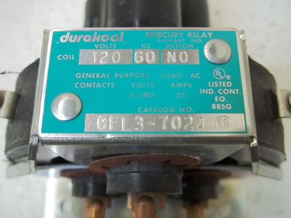 DURAKOOL BFL3-7024 RELAY 120V UNMP