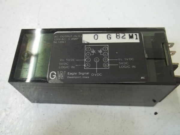 EAGLE SIGNAL 0G82M1 RELAY 120V UNMP