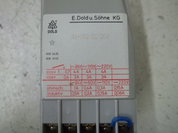 E.DOLD & SOHNE AI902N.0082/0 24VG 1,5-30S RELAY MODULE NSMP