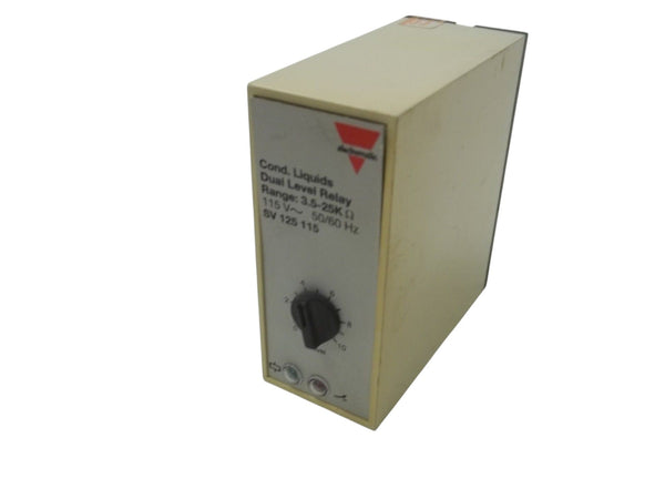 ELETROMATIC SV125115 DUAL LEVEL RELAY RANGE:3.5-25K 115V UNMP