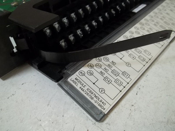 GE FANUC IC697MDL940 RELAY OUTPUT MODULE NSMP
