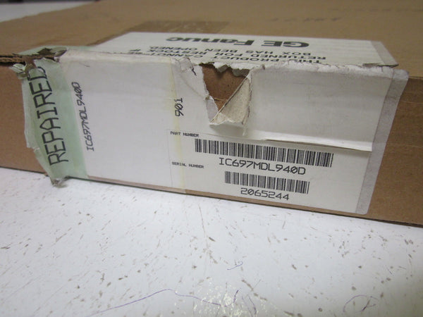 GE FANUC IC697MDL940D RELAY OUTPUT MODULE (REPAIRED) *USED*