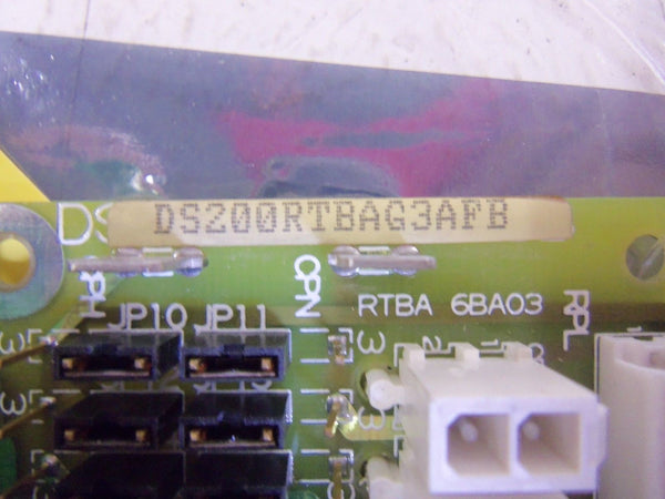 GENERAL ELECTRIC DS200RTBAG3AFB RELAY TERMINAL BOARD UNMP