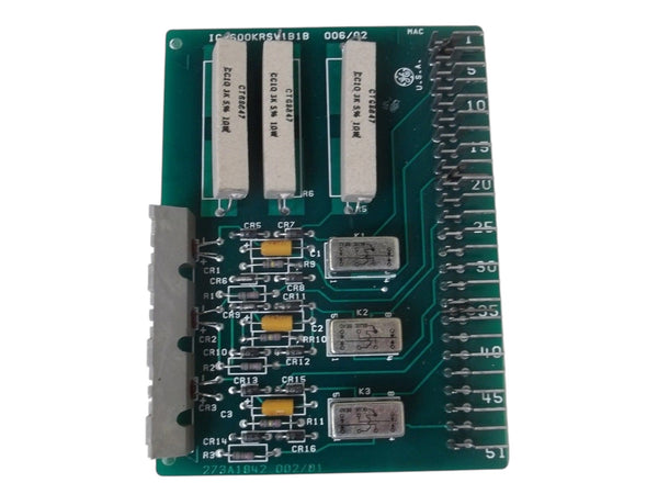 GENERAL ELECTRIC IC3600KRSV1B1B RELAY CIRCUIT BOARD UNMP