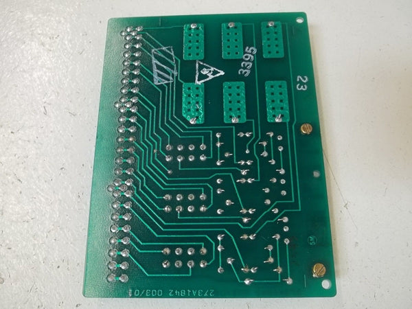 GENERAL ELECTRIC IC3600KRSV1B1B RELAY CIRCUIT BOARD UNMP