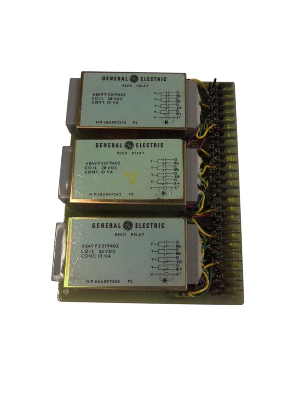 GENERAL ELECTRIC IC3600KRSE2 REED RELAY BOARD UNMP