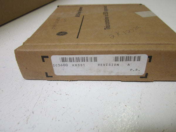 GENERAL ELECTRIC IC3600KRSS1A RELAY CONTROL BOARD NSMP