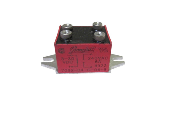 GRAYHILL 70S2-04-C-06-S RELAY 3-30VDC UNMP