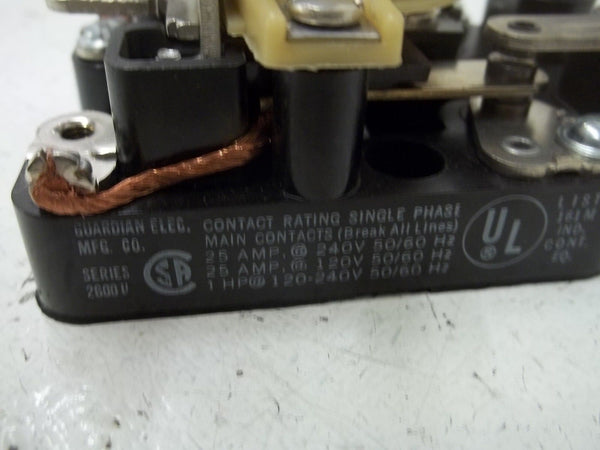 GUARDIAN A410-063-104-00 SOLENOID COIL RELAY UNMP