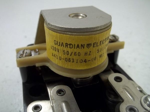GUARDIAN A410-063-104-00 SOLENOID COIL RELAY UNMP