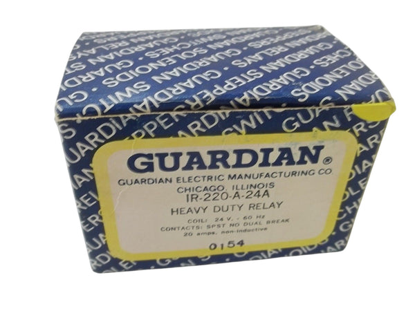 GUARDIAN IR-220-A-24A HEAVY DUTY RELAY NSMP