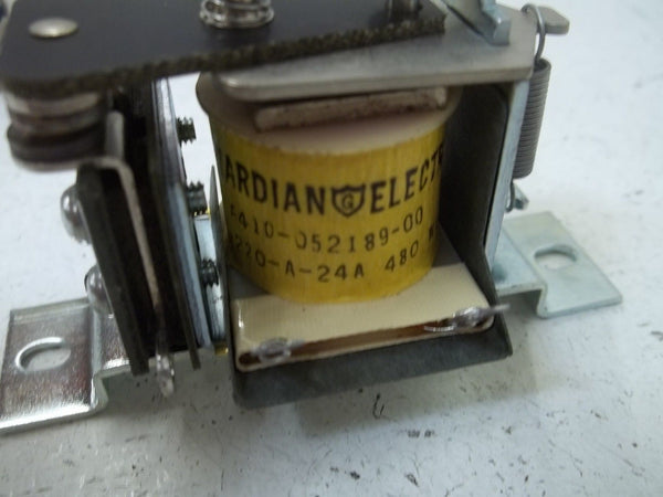 GUARDIAN IR-220-A-24A HEAVY DUTY RELAY NSMP
