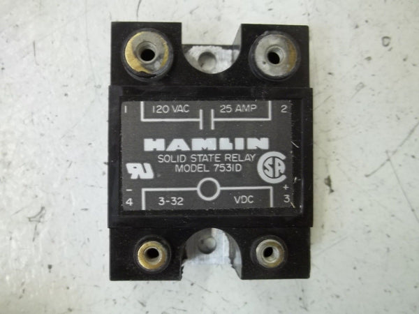 HAMLIN 7531D SOLID STATE RELAY NSMP