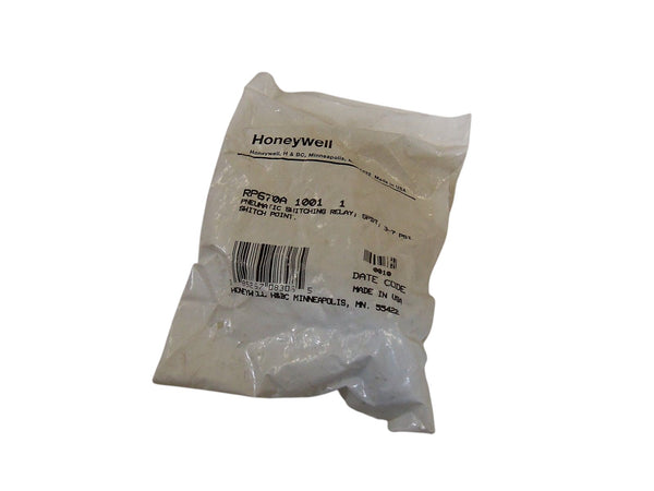 HONEYWELL RP670A1001 PNEUMATIC SWITCHING RELAY NSMP