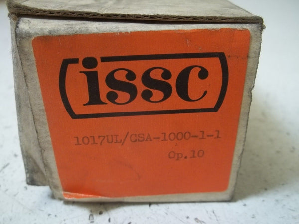 ISSC 1017UL/CSA-1000-1-1 RELAY NSMP