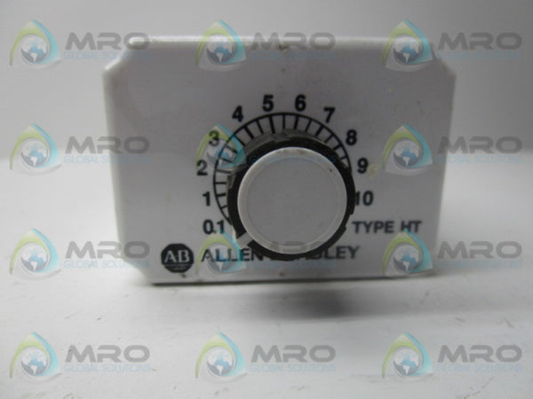 ALLEN BRADLEY 700-HT22A1 SER. A TIME DELAY RELAY 120VAC  UNMP