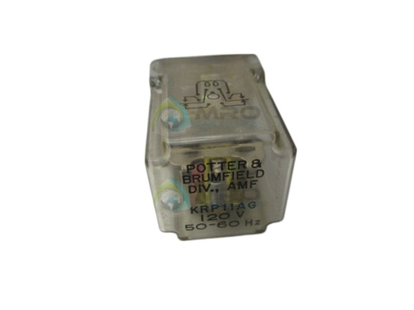 POTTER & BRUMFIELD KRPIIAG RELAY 120V  UNMP