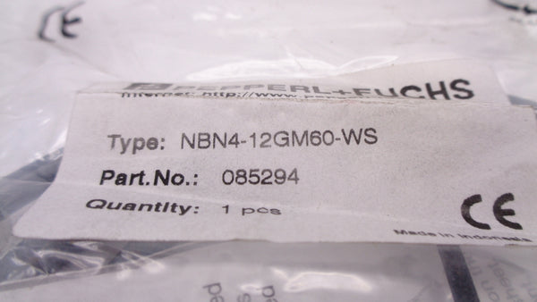 PEPPERL+FUCHS NBN4-12GM60-WS 085294 NSMP