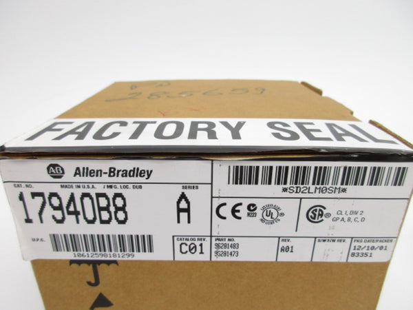 ALLEN BRADLEY 1794-OB8 SER. A 24VDC 0.5A NSMP