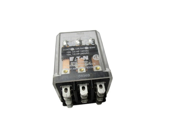 EATON D5PR3A RELAY 120VAC 50/60HZ UNMP