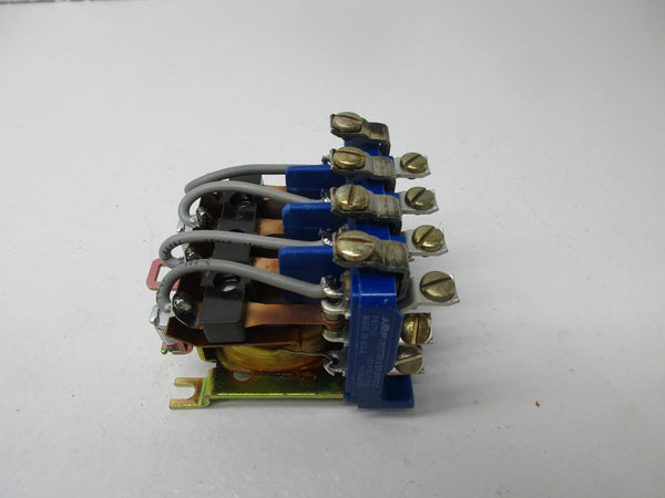 POTTER & BRUMFIELD PM17AY 4PDT RELAY 120VAC 25A NSMP
