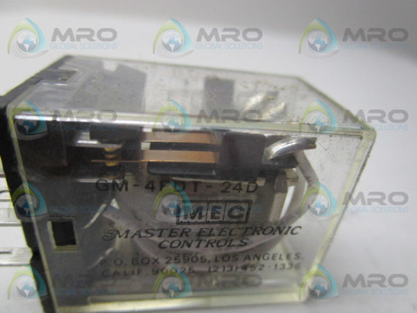 MEC GM-4PDT-24D RELAY COIL 24VDC  UNMP
