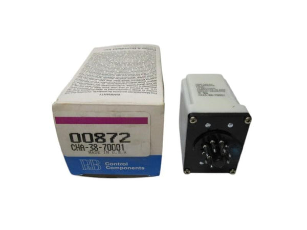 POTTER & BRUMFIELD CHA-38-70001 RELAY 10 SEC. 240VAC  NSMP