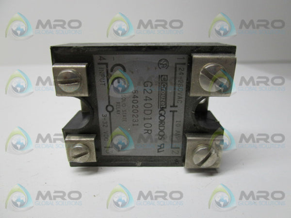 GORDOS G240D10R SOLID STATE RELAY  NSNP