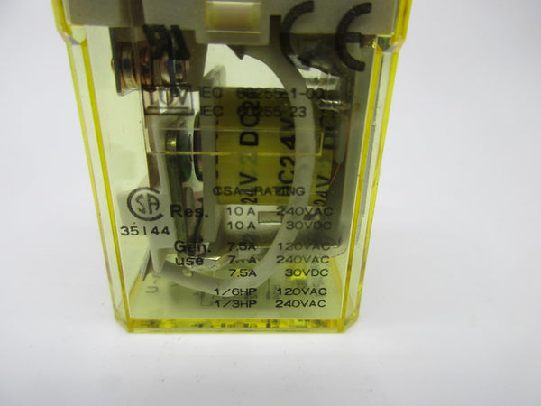 IDEC RH2B-U-DC24V RELAY 24VDC NSNP
