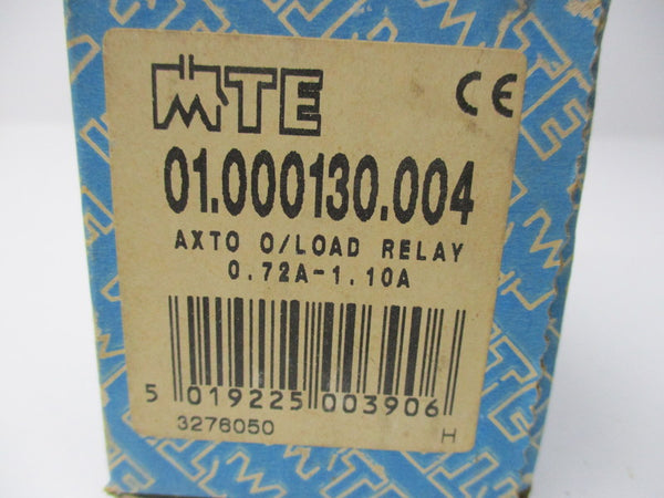 MTE 01.000130.004 OVERLOAD RELAY .72-1.1A NSMP