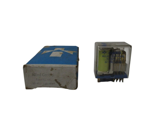 ALLIED CONTROL T163-CC-CC RELAY 12VDC NSMP