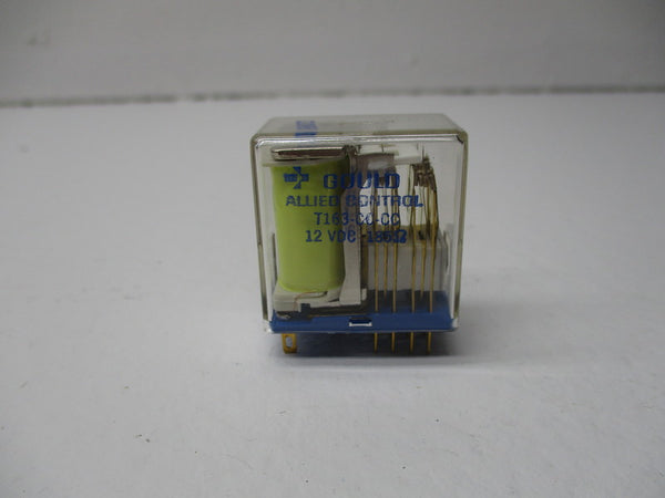 ALLIED CONTROL T163-CC-CC RELAY 12VDC NSMP